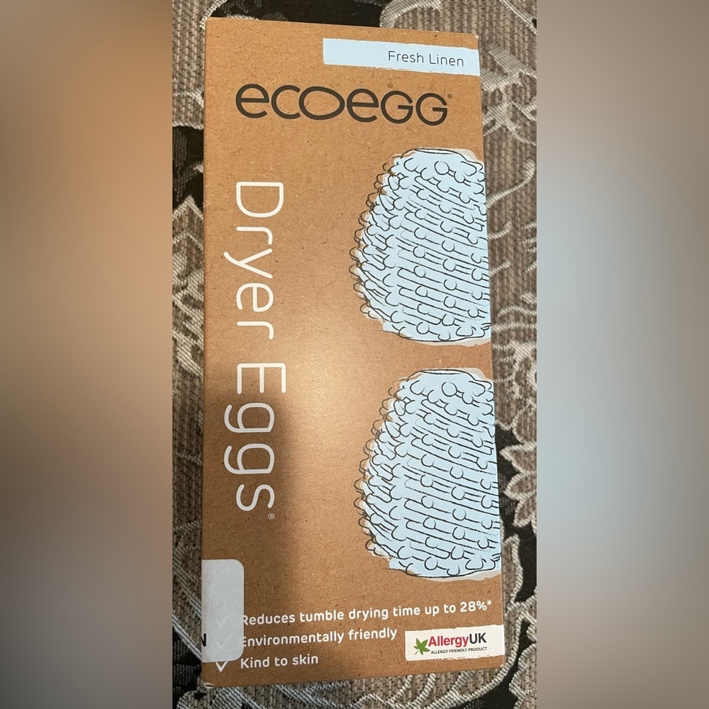 Fresh Linen Dryer Eggs - White
